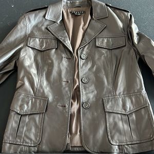 Theory | Jackets & Coats | Theory Baxter Vintage Chocolate Brown 0